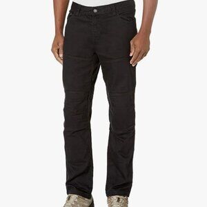 prAna Men's Creek Pant Black Out 32x32 Hemp Blend Climbing Hiking